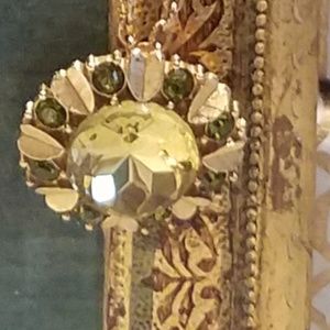 Vintage Avon Pendant & Brooch Heart Necklace